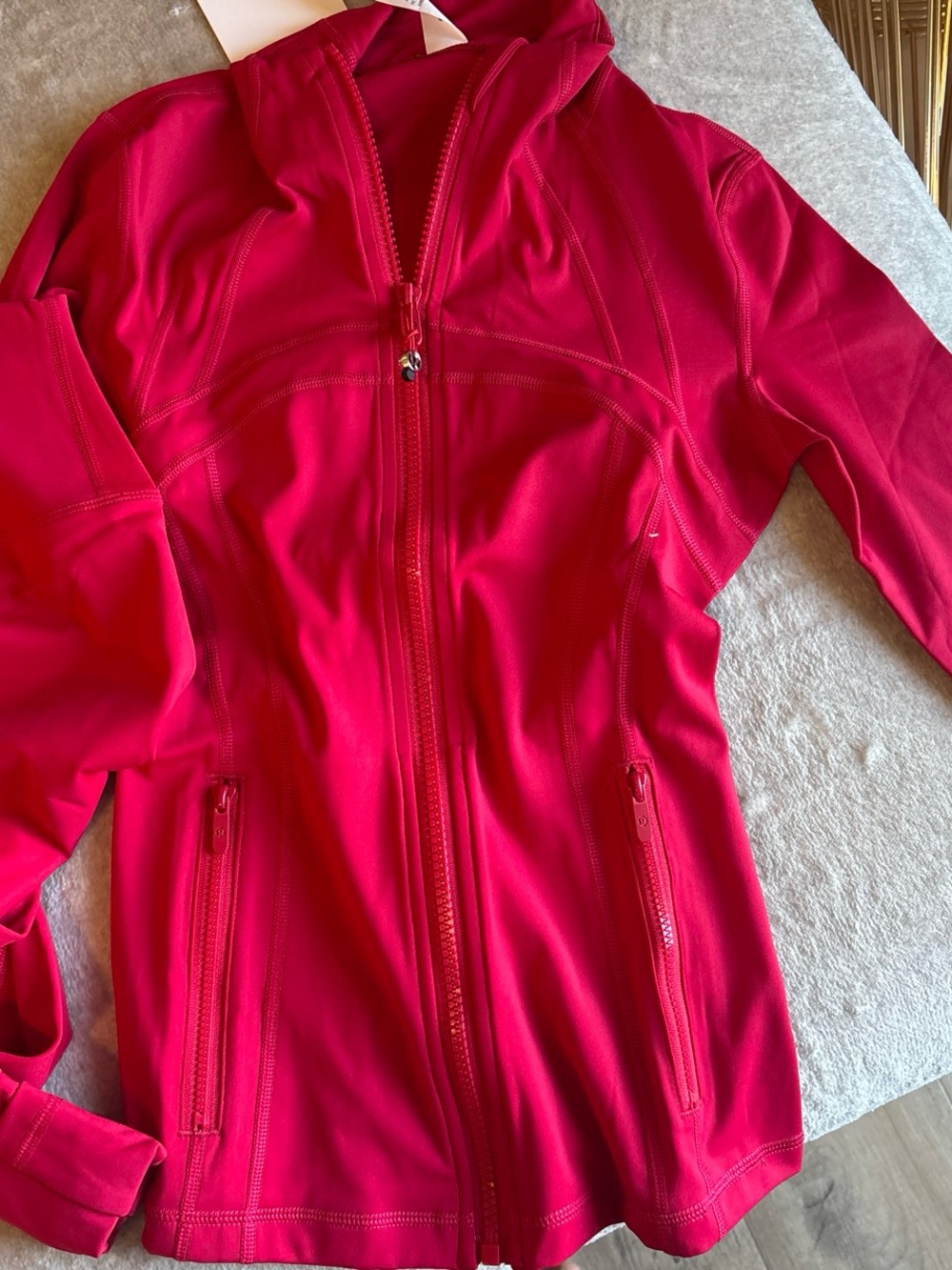 Lululemon Hot Pink Hooded Jacket - Kids Jackets & Coats